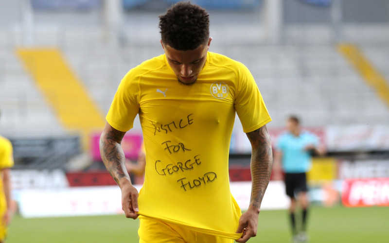 Liga niemiecka: Piłkarze nie będą karani za gesty przeciwko rasizmowi