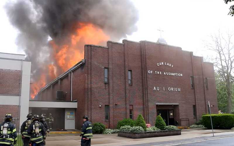 USA: A fire at a Polish school on Long Island