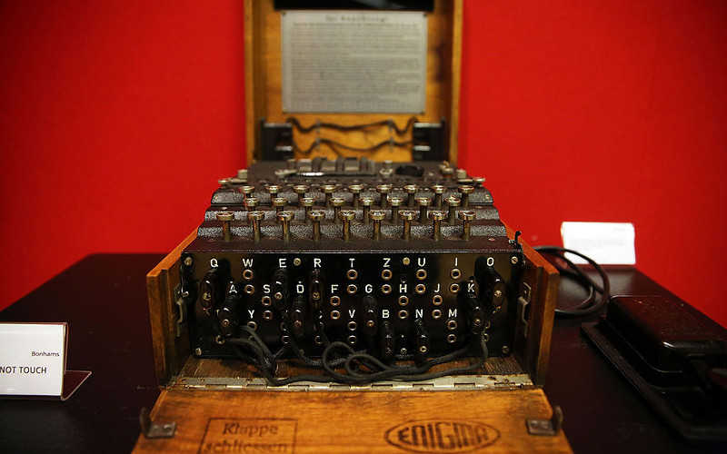 Enigma sold at auction for over 117,000 euro