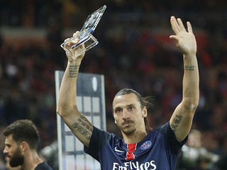 Zlatan Ibrahimovic is PSG's top scorer after double against Marseille