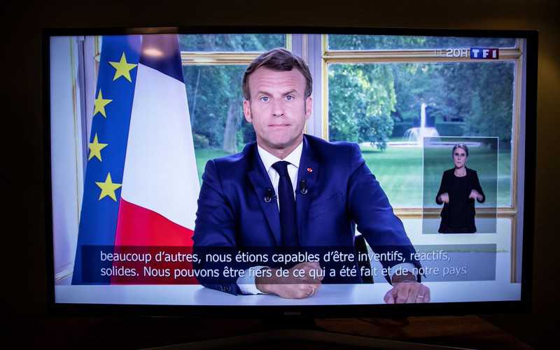 Prezydent Francji ogłosił "zwycięstwo nad koronawirusem"
