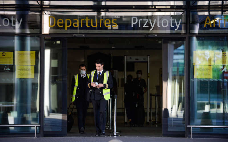 International passenger flights return to and from Poland. Among exceptions: UK