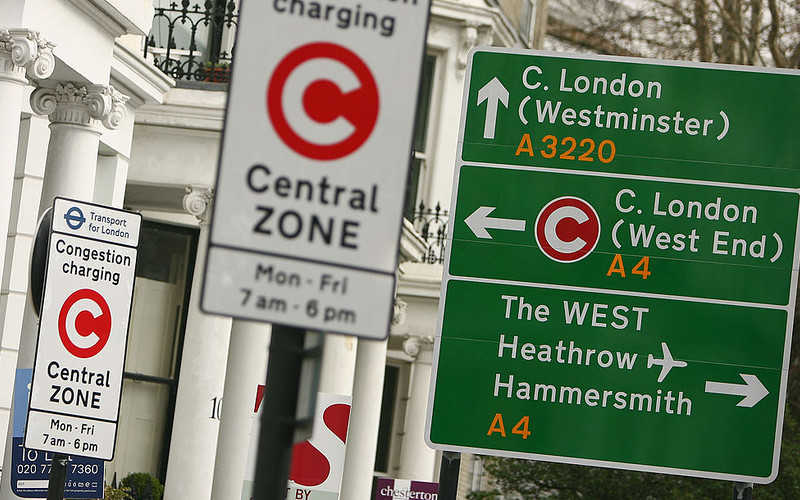 Congestion charge to rise to £15 next week and apply at evenings and weekends