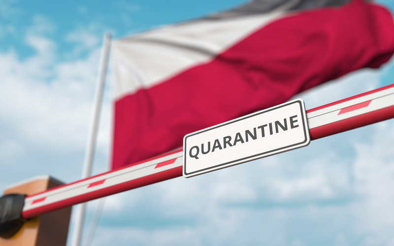 Polish Ministry of Foreign Affairs reminds: Quarantine still applies when entering some EU countries