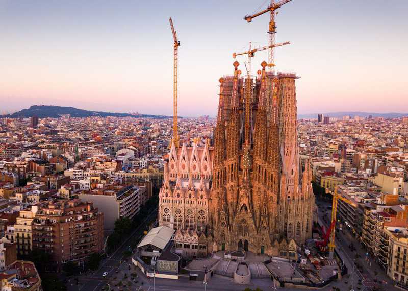 Sagrada Familia in Barcelona reopens 