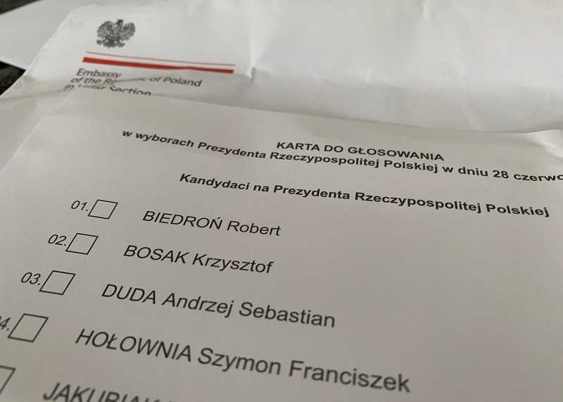 Wybory 2020: "Polscy wyborcy za granicą są dyskryminowani"