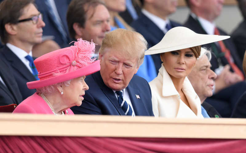 Elżbieta II i Donald Trump odbyli rozmowę telefoniczną
