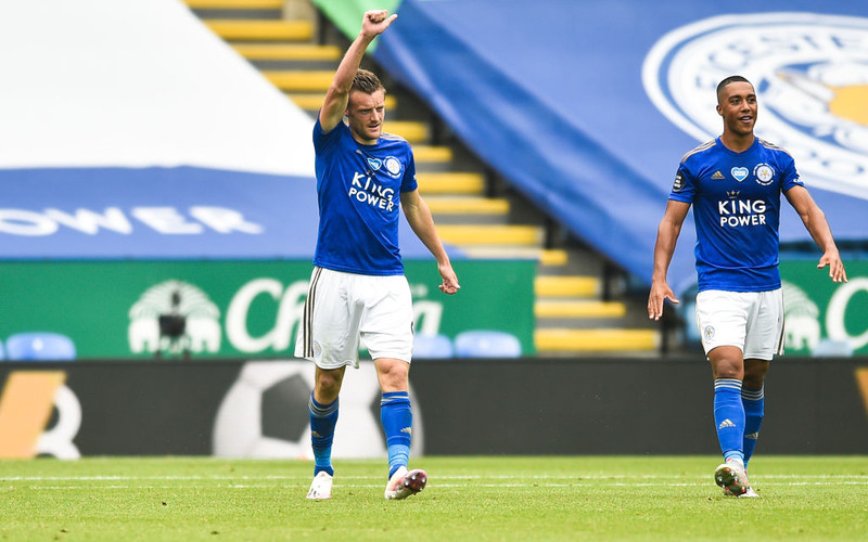 Leicester 2-0 Crystal Palace: 100-goal Vardy "a privilege to work with"