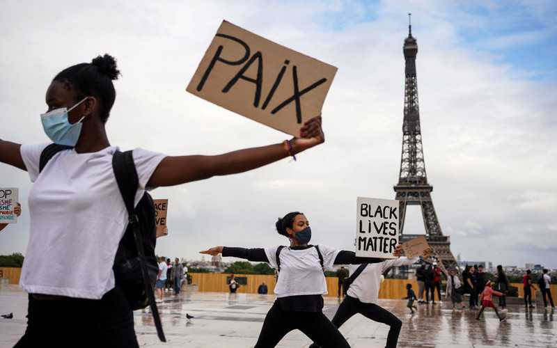France: March of anti-racist groups in Paris