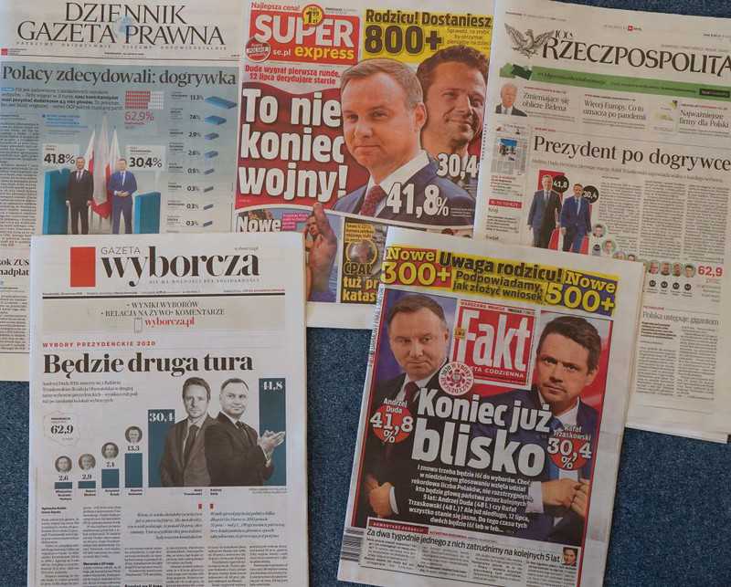 There will be two presidential debates in Poland today
