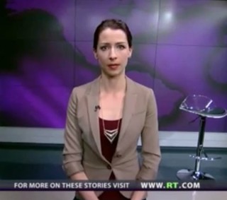 Russia Today news presenter Abby Martin said country was 'wrong'
