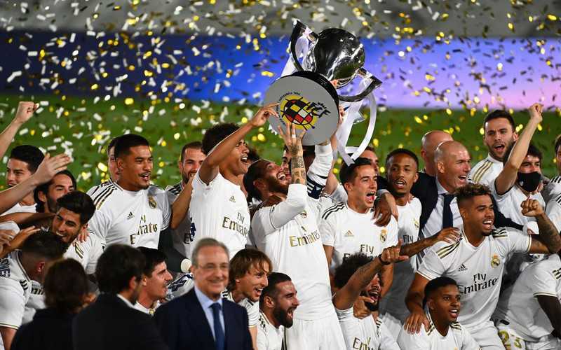Real Madrid to become the Champion of Spain for the 34th time