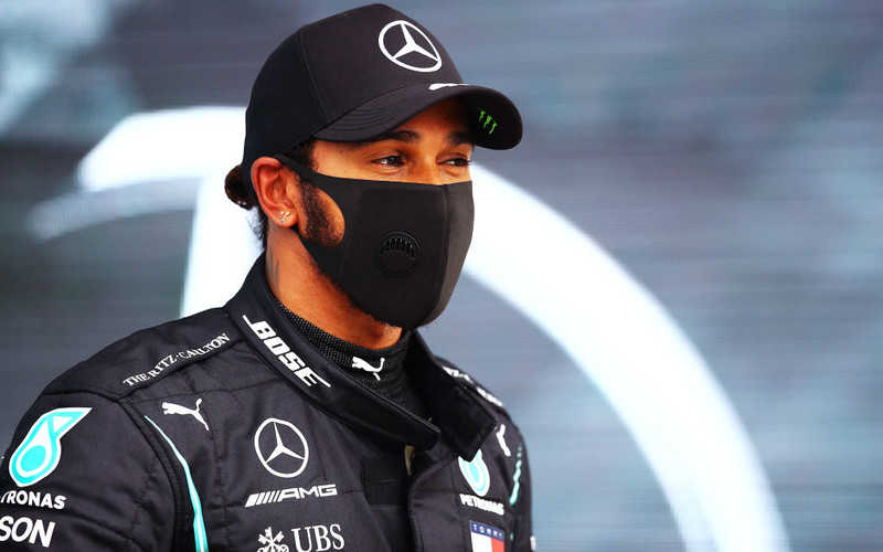 Lewis Hamilton on Hungarian Grand Prix pole position
