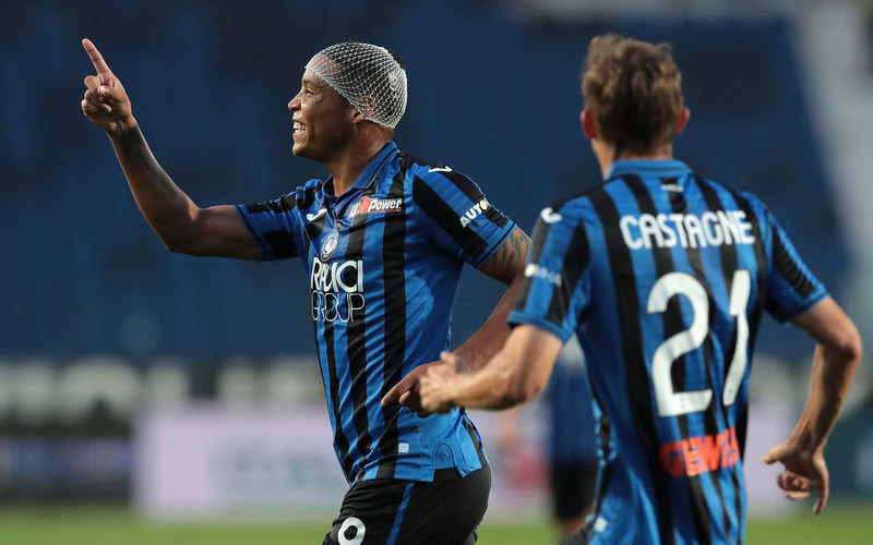 Muriel puts Atalanta back second in Serie A