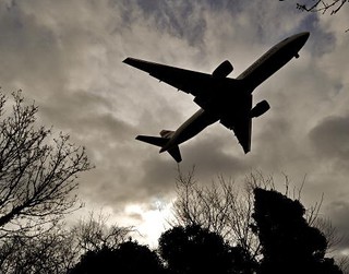 BA plane lands after 'engine surge'