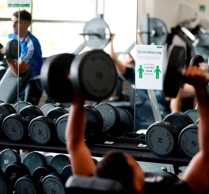 Indoor gyms and pools in England start to reopen