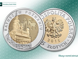 NBP wprowadza nową 5-złotówkę z poznańskim ratuszem