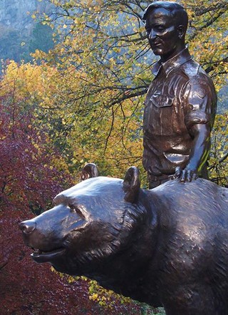W Edynburgu odsłonięto pomnik niedźwiedzia Wojtka