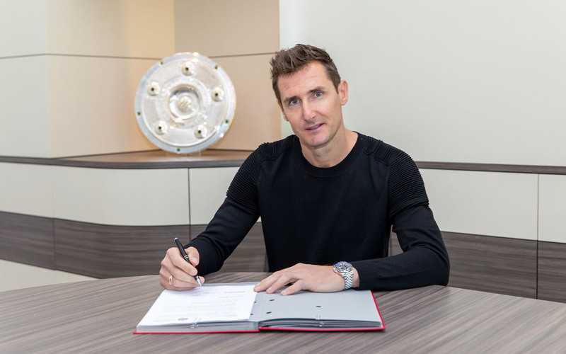 Bayern Munich: Klose starts work as Flicks assistant coach: "A pound"