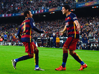 Neymar i Suarez znów dali wygraną Barcelonie