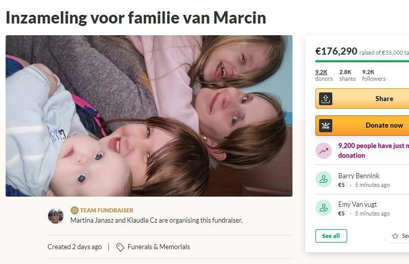 Money fund for the family of a Pole who died after saving children