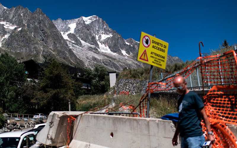 Italy: Valley inhabitants in the Alps were evacuated due to the risk of glacial breakdown
