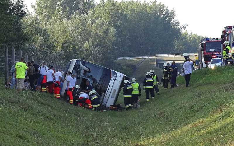 Węgry: Wypadek polskiego autokaru. 1 osoba zabita, 34 rannych