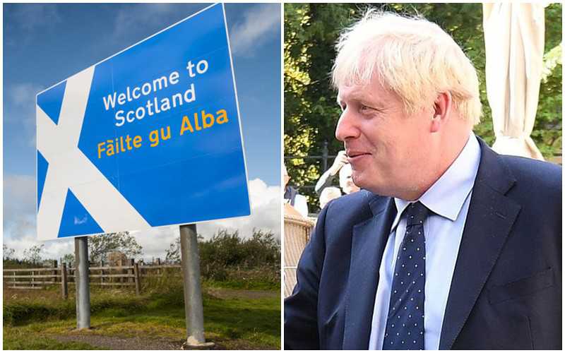 Media: Johnson spędzi wakacje w Szkocji, w tym część na kempingu