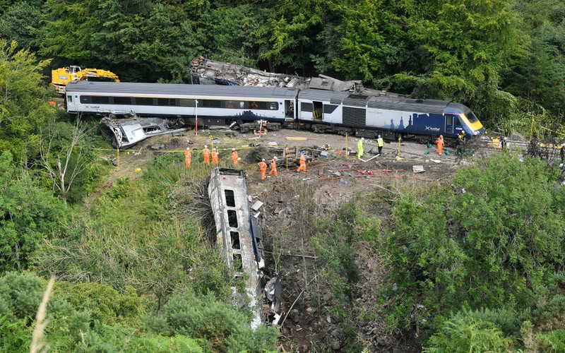 Szkocja: Ranna pracownica kolei szła prawie 2 km, by poinformować o wypadku