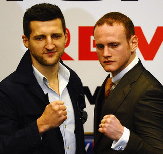 Froch v Groves II: Cool Cobra wins the war of words at first official Wembley press conference