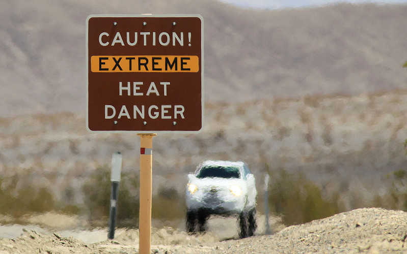 USA: W Dolinie Śmierci najwyższa temperatura od ponad 100 lat 