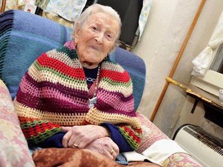 Happy birthday to Emma, 116, oldest woman in Europe