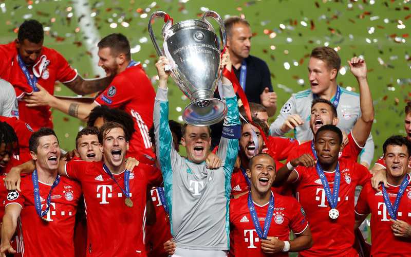 Bayern Munich win the Champions League