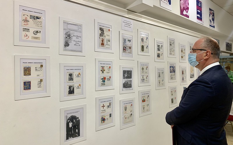 An exhibition devoted to Polish pilots in the Battle of Great Britain has opened