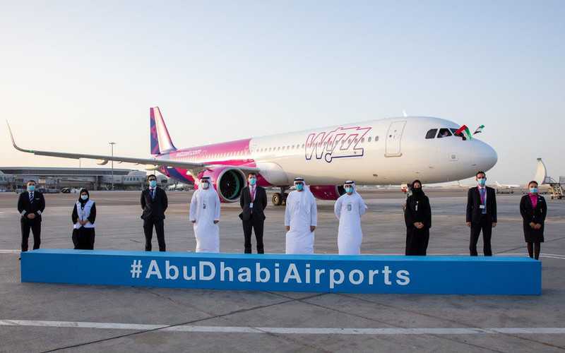 Wizz Air Abu Dhabi's first A321neo arrives at Abu Dhabi International Airport