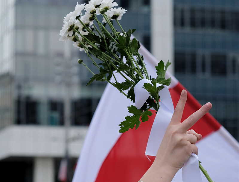 Cała Polska wspiera dzisiaj Białoruś