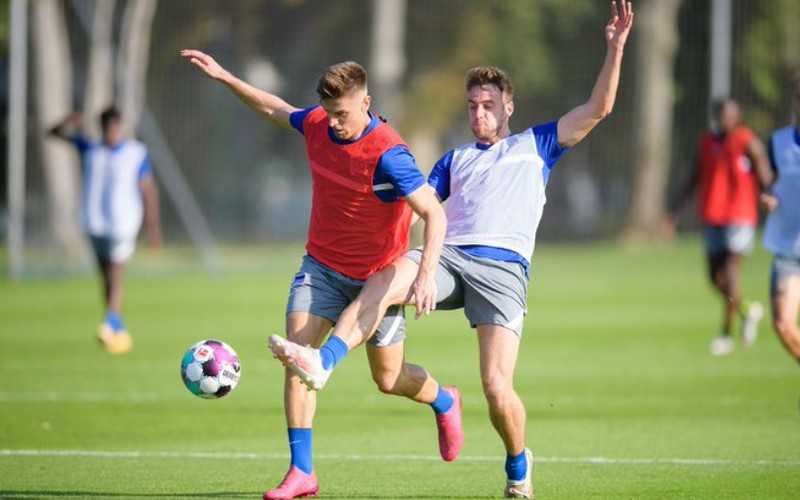 Krzysztof Piątek ended the quarantine and resumed training with Hertha