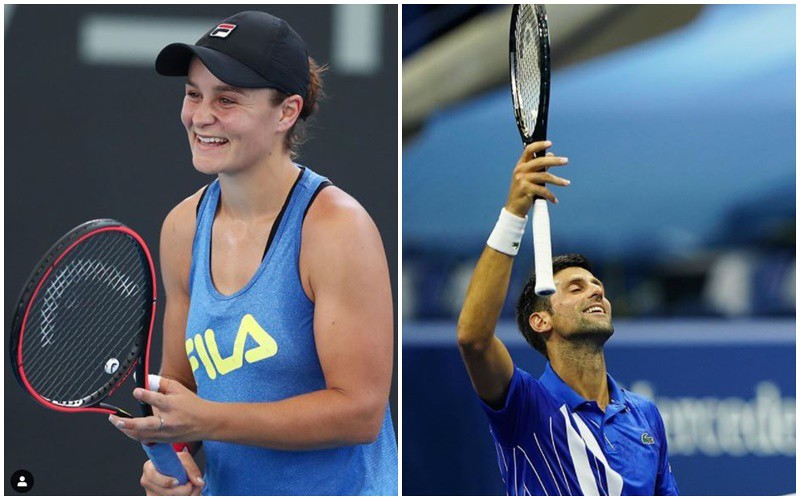 WTA and ATP rankings: Barty and Djokovic lead the way