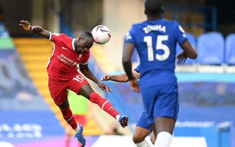 Mane double eases Liverpool to 2-0 win over 10-man Chelsea
