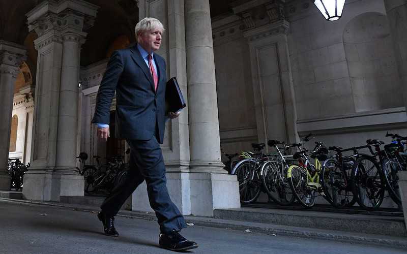 Boris Johnson called on the world to fight together and promised help from the UK