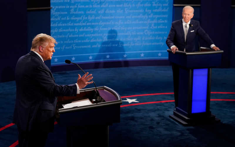 Debata Trump-Biden zdominowana przez wyzwiska i personalne ataki