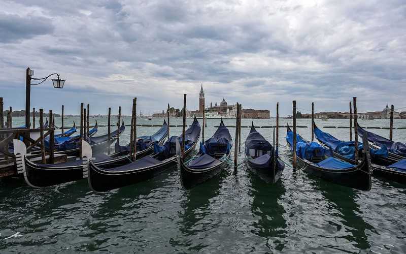 Italy: The first time a dam system was used to protect Venice from water