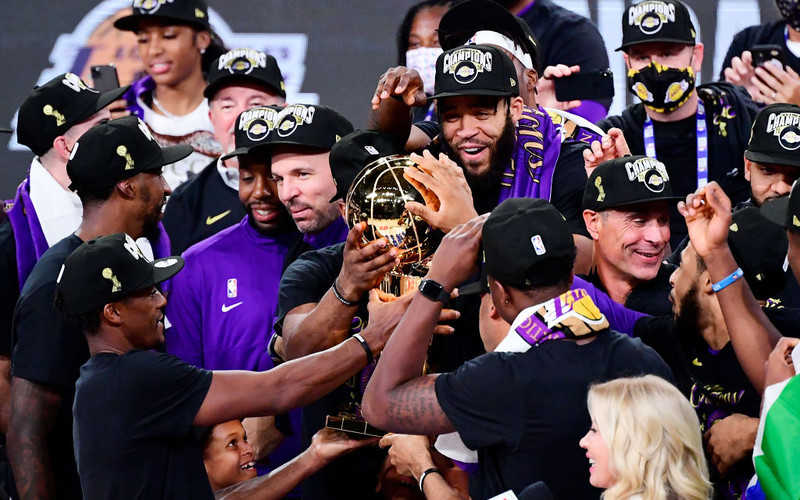 Los Angeles Lakers nowymi mistrzami NBA