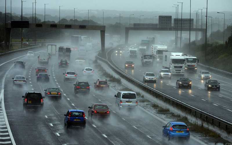 Tegoroczny październik w UK z rekordowymi opadami deszczu