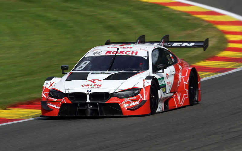 Poland's Kubica takes third place in Sunday's DTM series race