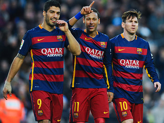 Barcelona's Messi, Neymar & Suarez fail to make Uefa XI