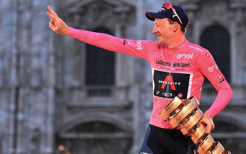 Giro d'Italia: Brytyjczyk Hart wygrał wyścig