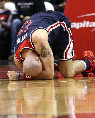 Wizards' Marcin Gortat out vs. Bulls with knee injury