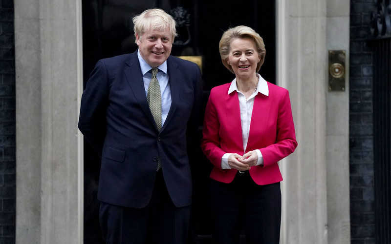Johnson i von der Leyen: Pomiędzy Wielką Brytanią i UE nadal są znaczące różnice