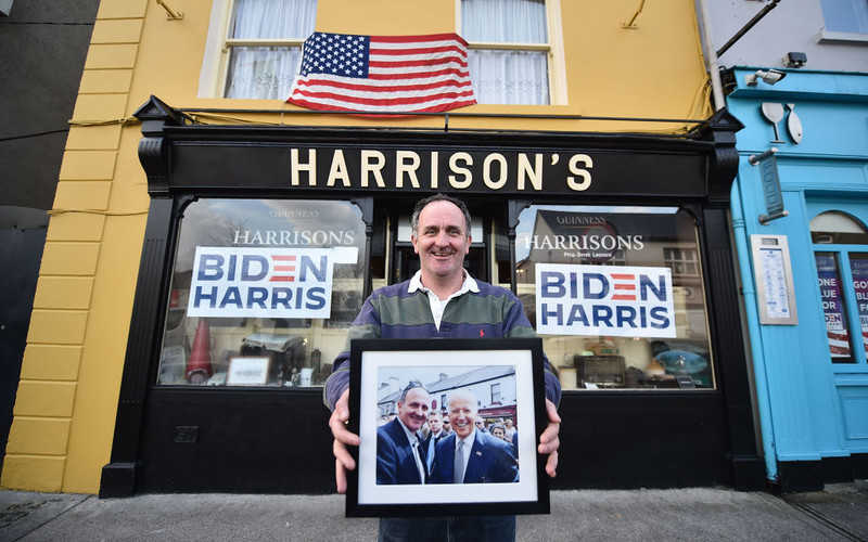 Ballina celebrates Joe Biden's victory in US election